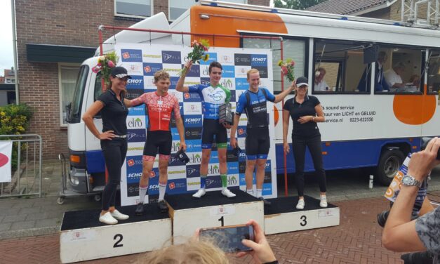 Sjors pakt overwinning in Ronde van Oudorp