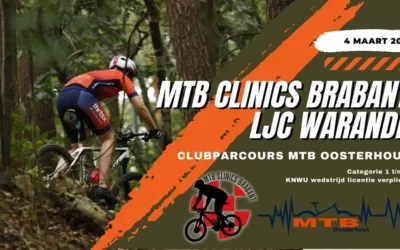 MTB Jeugd in de prijzen tijdens LJC Warande Oosterhout 4-3-23