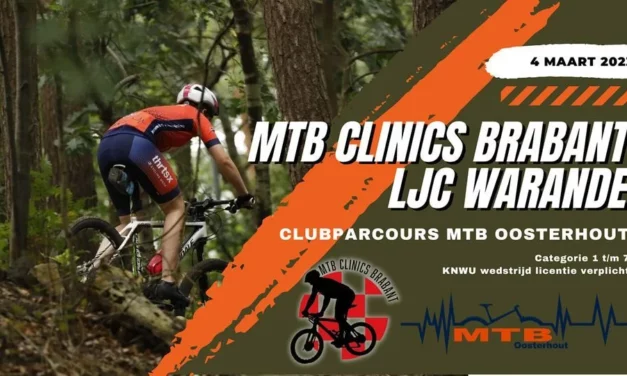 MTB Jeugd in de prijzen tijdens LJC Warande Oosterhout 4-3-23