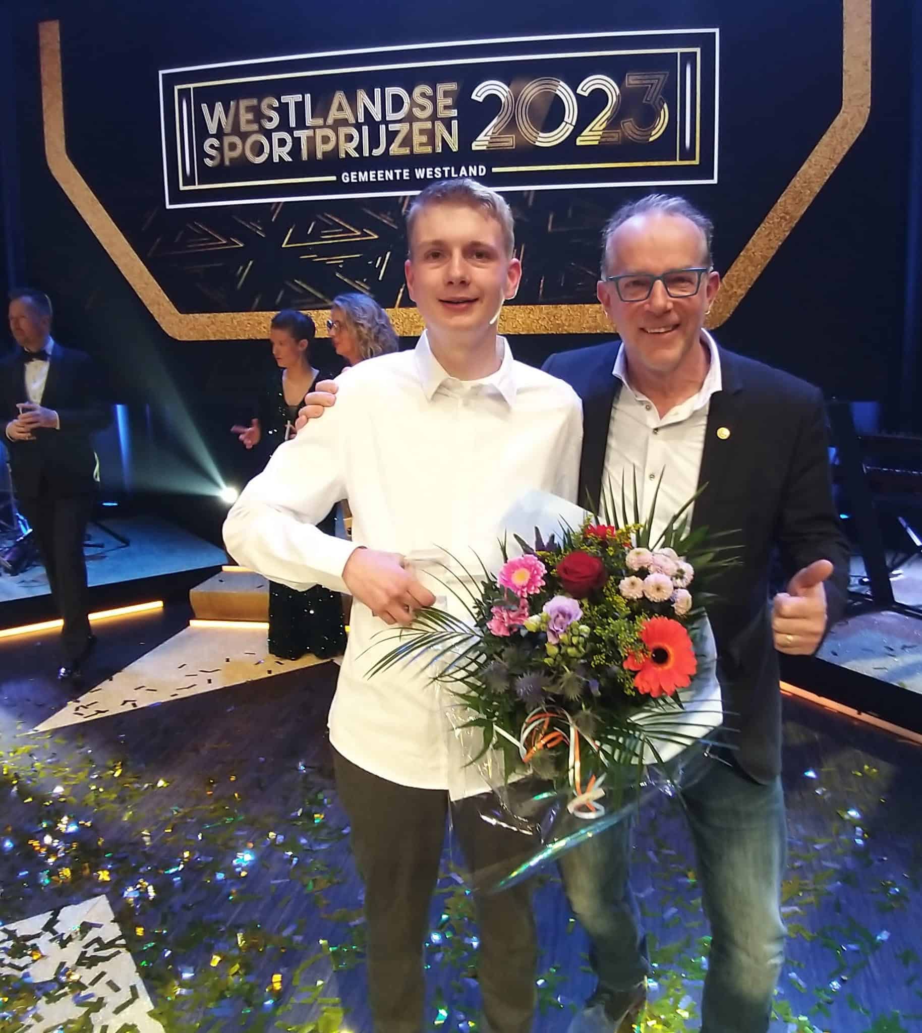 Jesse Flikweert beste G-sporter van Westland 2023!