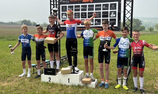Mooie resultaten Kleeberg Challenge jeugd wielrennen