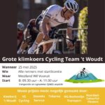 25 mei Clubkoers op WWV: Grote Klimkoers Cycling team t Woudt