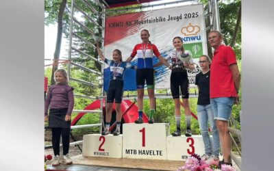 Julia Herman Nederlands Kampioen MTB jeugd cat. 6