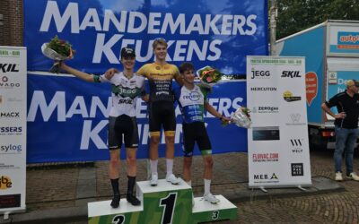 Kaj Roeling 3e in Omloop van Hil en Moer (topcompetitie junioren)